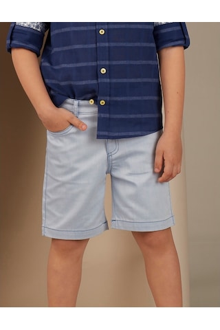Denokids Ollie&Olla Denim Look Erkek Çocuk Şort Çok Renkli