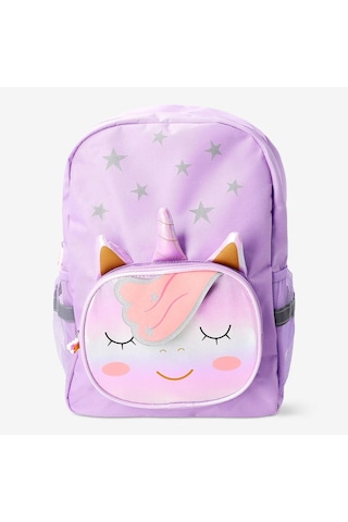 Flying Tiger Unicorn Detaylı Sırt Çantası Pembe