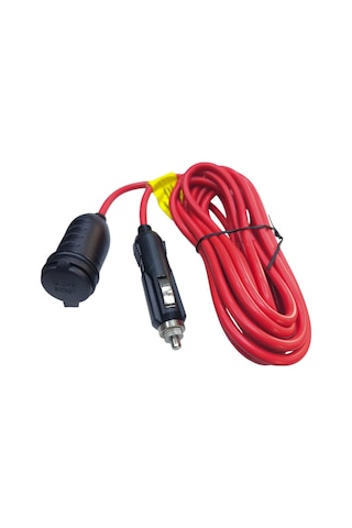 12v/24v Araç-tekne İçin Çakmak Uzatma Kablosu15a 180w Kablo 3.6m