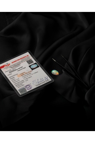 Etiyopya Opali 7.36 Ct Gümüş