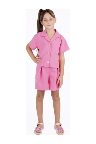 Best Kids Kız Çocuk Gömlek Yaka Ceket 001