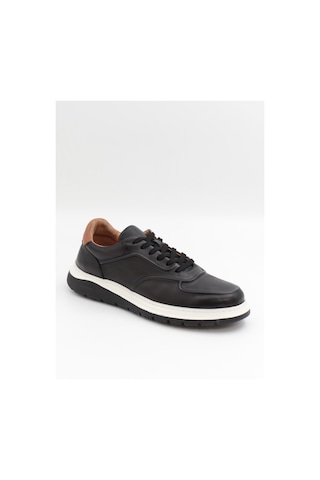 Togga 2228 Siyah Hakiki Deri Günlük Erkek Sneakers