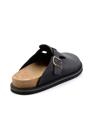 Siyah Leather Erkek Terlik E04801300003 Siyah