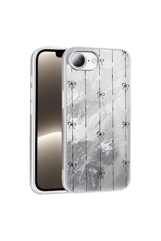 Apple iPhone Uyumlu, 17e Kılıf Desenli Zore Mep Kapak - Küçük Fiyonk