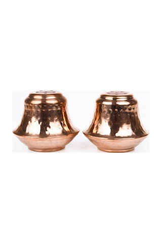 Dmt Copper Home Bakır Tuzluk-baharatlık Takımı Bakır Renk 2 Adet 40 Gr