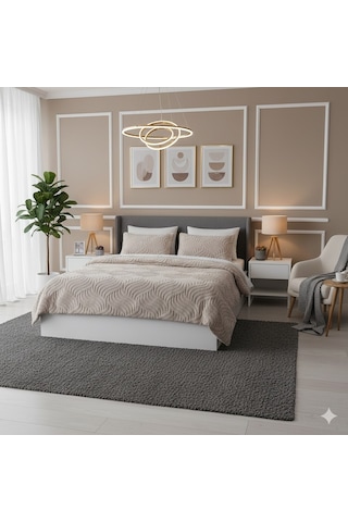 Comfort Yorgan Seti Tek Kişilik Lumos Pudra