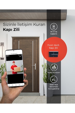 Fonri Akıllı Kapı Zili Wifi