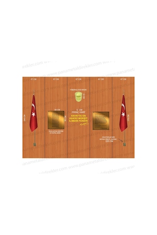 Atatürk Köşesi Seti Poz Model 10