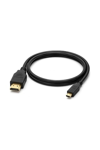Px-1121 Micro Hdmı To Hdmı Kablo, 1.5 Metre 1080p Full Hd Hdmi Görüntü Ve Ses Aktarım Kablosu, Micro Hdmi Type-d Kam Diğer