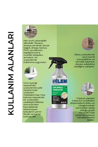Nilem Profesyonel Çok Amaçlı Temizleyici 750 ML