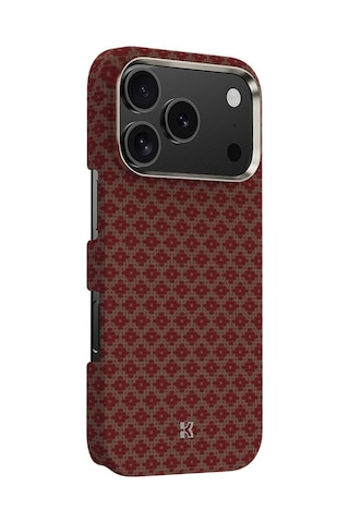 Apple Uyumlu iPhone 17 Pro Max Kılıf M-safe Şarj Özellikli Armorair Armorgrid Serisi Kevlar Turuncu Turuncu