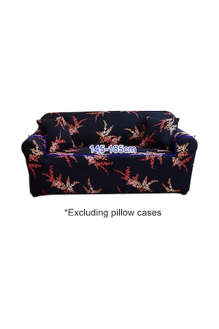 Sones Çift Kişilik Tam Kapsama Elastik Kaymaz Kanepe Örtüsü Altın Buğday Yaprağı