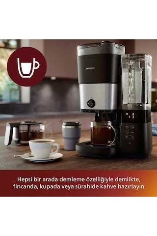 Philips HD7900/01 All-In-1 Brew Öğütücülü Filtre Kahve Makinesi
