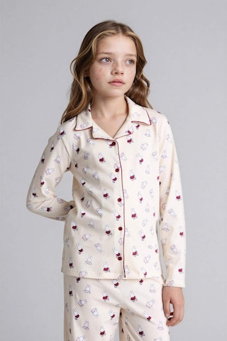 Defacto %100 Pamuklu Mıffy 2'li Pijama Takımı Kız Çocuk H0107A826SP