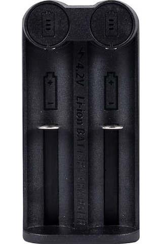 Geeksen Yonıı C2 Akıllı Li-poly Şarj Cihazı, 2 Slot, 3.7v-4.2v, 0.8a X2, 18650/26650 Pil Desteği, Usb Girişli