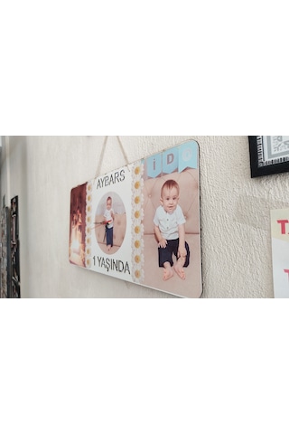 Kara Bilişim Baskılı ve Yazılı Saat 63x29,7CM Ölçüler Ahşap