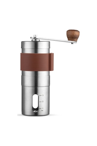 Wezone El Elektrikli Kahve Değirmeni, 304 Paslanmaz Çelik, Manuel Öğütücü, Taşınabilir Model