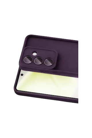 Samsung Uyumlu Galaxy A57 5g Viera Silikon - Mürdüm Diğer