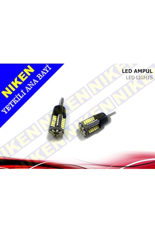 T10 Led-Park Ampul Ledi-Plaka Ampul Ledi Canbus Beyaz