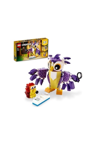 LEGO® Creator 3’ü 1 arada Fantastik Orman Yaratıkları 31125 7+ Yaratıcı Oyuncak Yapım Seti - 175 Parça