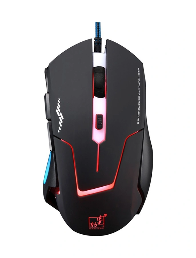 Sones Chasing Leopard T7 Usb 6 Tuşlu 2400 Dpı Üç Hızlı Ayarlanabilir Arka Aydınlatmalı Kablolu Optik Oyun Faresi Dahili Karşı Ağırlık, Uzunluk: 1,8 M Diğer