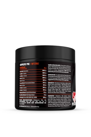 Preworkout Supreme Inferno / 280g 20 Servis Diğer