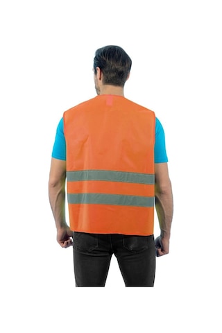 Ikaz Yeleği, Turuncu -52E1600- Iş Yeleği-Iş Güvenliği