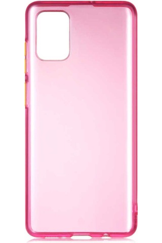 Samsung Uyumlu Galaxy A71 Kılıf Zore Bistro Kapak Pembe