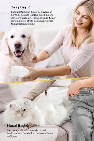 Sinbo SVC-8634 Kablosuz Dikey Süpürge Hayvan Seti