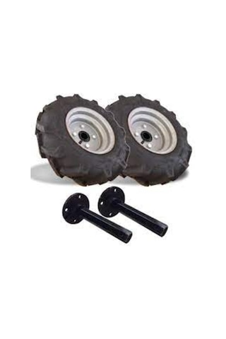 Dubleks 400X8 Komple Tekerlek Ve Aks 1 Takım Flash 250/300 İçin