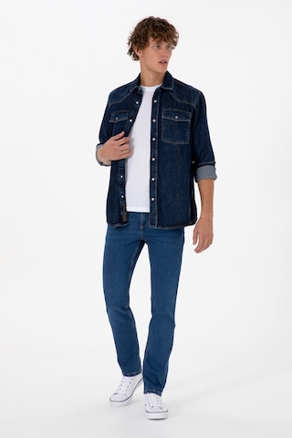 U.S. Polo Assn. Erkek Mavi Slim Fit Jean Pantolon 50316540-DN0022