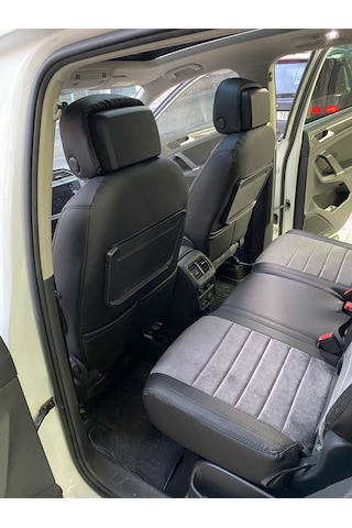 Tiguan 2016-2020 Arası Uyumlu Arka Sırt Arka Oturma 2 1 Arka Sırt Kolçaklı Model