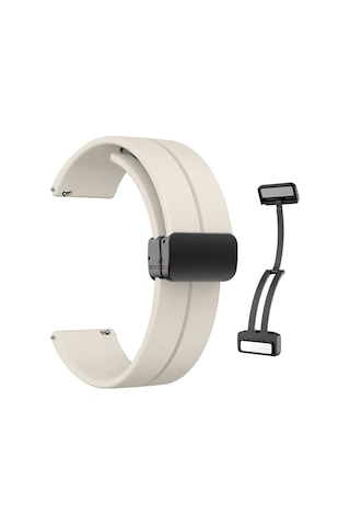 Samsung Galaxy Watch 4 40-42-44-46mm Uyumlu 20mm Coastal Manyetik