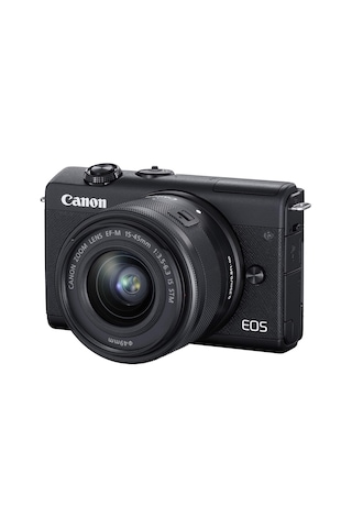 Canon EOS M200 + 15-45 MM IS STM Aynasız Fotoğraf Makinesi (Canon Eurasia Garantili)