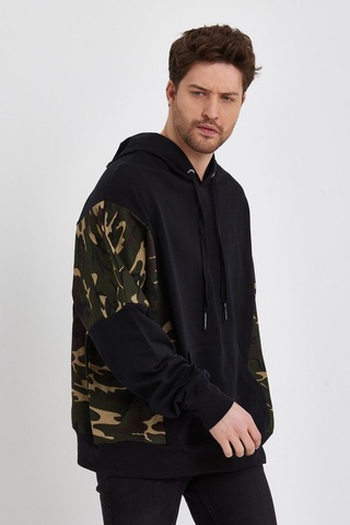 Alexander Gardi Alexandergardı Kapüşonlu Oversize Sweatshırt E22-75200 001