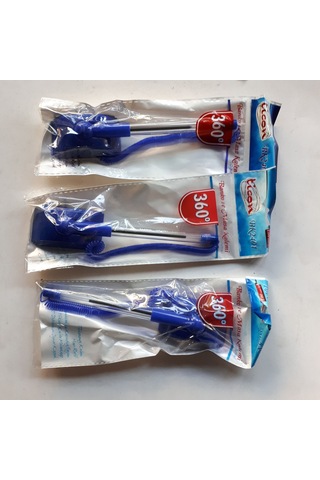 Ticon Masa Üstü Yapışkanlı Spralli Kalem Mavi 3 Adet