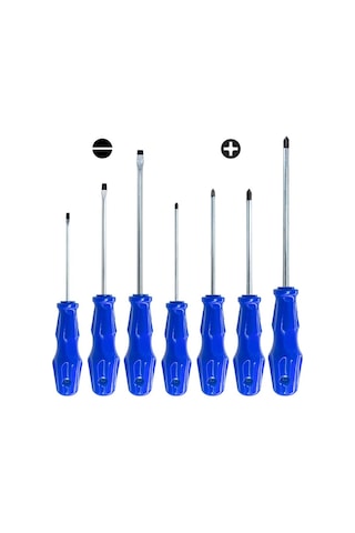 Master 505740 Düz/yıldız Manyetik Uçlu Tornavida Takımı 7 Parça