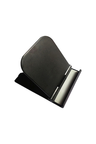 Suofeng Masaüstü Telefon/tablet Tutucu, Çoklu Cihaz Uyumlu, Katlanabilir Açı Ayarlı, Çekici Ve Dayanıklı Siyah Tasarım Siyah