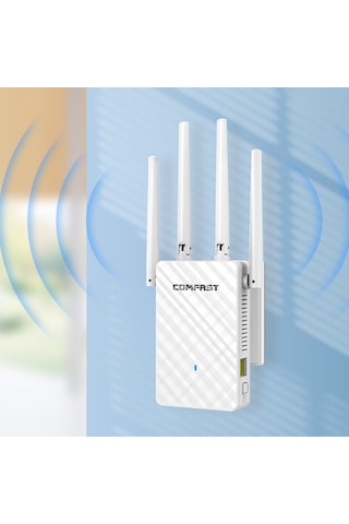 Sones Comfast Cf-wr306s 300mbps Kablosuz Wifi Sinyal Amplifikatörü
