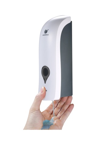 Vkemall Duvar Montajlı 300ml El Sabunu Dağıtıcı - Ev Ve Otel Banyoları İçin Manuel Basma Tipi, Delme Yok Kurulum, Beyaz Cd-1049a Diğer