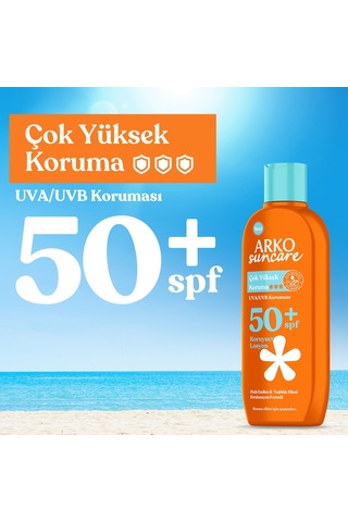 Arko Suncare Çok Yüksek Korumalı Vücut Güneş Losyonu SPF50+ 200 ML