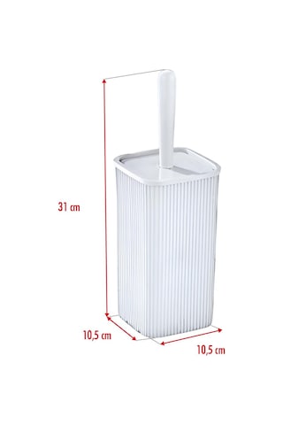 Wc Fırçası & Tuvalet Fırçası Beyaz 2 Parça Beyaz