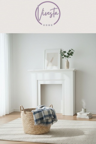 Scotch Battaniye 180 220 Cm Lüks, Yumuşacık Ve Sıcak Tutucu Konfor Battaniyesi Mavi - Beyaz