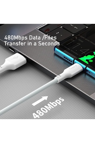 Prestigegoods 12-13 Pro Max Xs X 11 Artı İçin Baseus Usb Kablosu, 2.4a Hızlı Şarj, İp 7 Se Uygun, Usb Veri Hattı