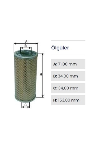 CE 1001 ŞAMPİYON MARKA YAĞ FİLTRESİ ML144 , LF594