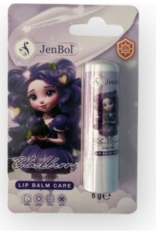 Jenbol Kids Lip Balm Dudak Bakım Kremi Böğürtlen Spf 20 5 Gr