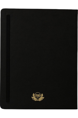 Ece Ajandası Alaçatı 2026 Siyah - Haftalık 110gr. İthal Kağıt Lastikli 18,5x23,5 Siyah