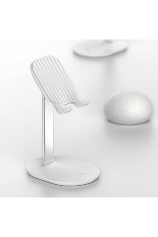 Benks L30 Telefon Standı - ZORE-219107 Beyaz