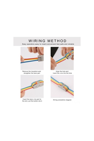 Hombey 20 Adet 11-28awg Pct-2-3 Bakır Tabanlı Alev Dayanıklı Nylon Kablolu Bağlayıcı Terminal Bloku, 32a 250v, Ev Elektrik, Motor, Aydınlatma Uygulamaları İçin