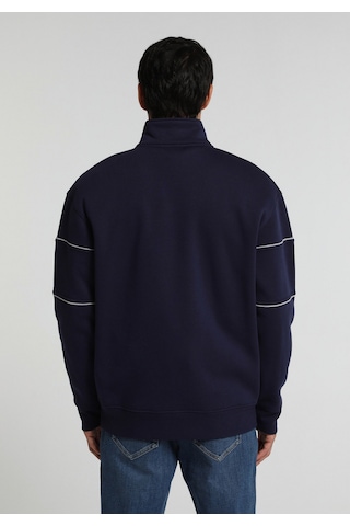 Colin's Colins Relaxed Fit Dik Yaka Düz Erkek Lacivert Sweatshirt Cl1080579 Q1.v2 Nav